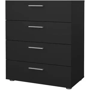 Höffner Kommode  Pedara ¦ schwarz ¦ Maße (cm): B: 70 H: 82 T: 40.3