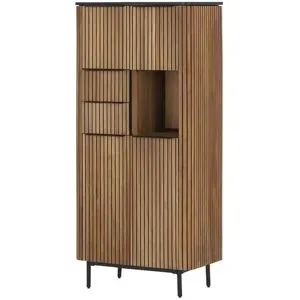Höffner Highboard  Amsterdam ¦ holzfarben ¦ Maße (cm): B: 75 H: 160 T: 42.0