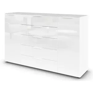 Höffner Sideboard  Flipp ¦ weiß ¦ Maße (cm): B: 160 H: 99