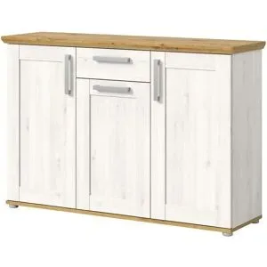 Höffner Kommode  Verona ¦ holzfarben ¦ Maße (cm): B: 137 H: 92