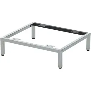 Höffner Metallgestell  Vitreo Neo ¦ silber ¦ Maße (cm): B: 45 H: 13 T: 38.0