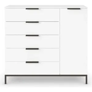 Höffner Sideboard  Frome ¦ weiß ¦ Maße (cm): B: 120 H: 111