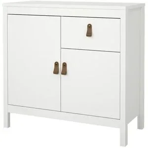 Höffner Sideboard  Madron ¦ weiß ¦ Maße (cm): B: 82,3 H: 79,7 T: 38.4