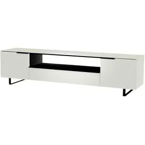 Höffner TV Board  Pamera ¦ weiß ¦ Maße (cm): B: 210 H: 51 T: 47.0