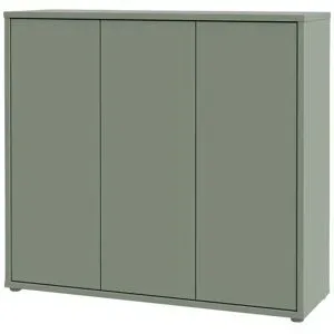 Höffner Kommode  Bolognano ¦ grün ¦ Maße (cm): B: 109,2 H: 99,1 T: 34.9