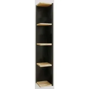 Höffner Regal  Honsa ¦ mehrfarbig ¦ Maße (cm): B: 16,6 H: 97