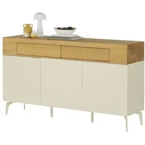 Höffner Sideboard  Enego ¦ beige ¦ Maße (cm): B: 160 H: 90 T: 40.0