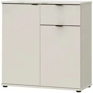 Höffner Sideboard  Gannano ¦ creme ¦ Maße (cm): B: 80,1 H: 82,3 T: 34.1