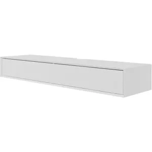 Höffner TV-Lowboard  Stream ¦ weiß ¦ Maße (cm): B: 160 H: 22 T: 43.0