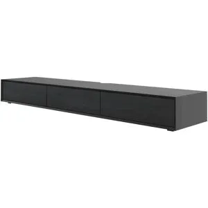 Höffner TV-Lowboard  Stream ¦ schwarz ¦ Maße (cm): B: 200 H: 22 T: 43.0