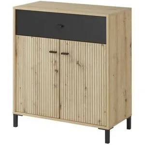 Höffner Anrichte  Calvas ¦ holzfarben ¦ Maße (cm): B: 80,2 H: 90,2 T: 40.1