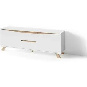 by Living Lowboard  Valentin ¦ weiß ¦ Maße (cm): B: 160 H: 55