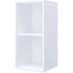Höffner Regal  Lona ¦ weiß ¦ Maße (cm): B: 35,3 H: 74 T: 37.0