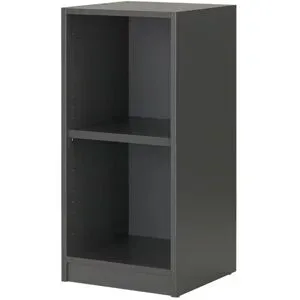 Höffner Büroregal  SOLIDLine ¦ grau ¦ Maße (cm): B: 40 H: 83 T: 40.0