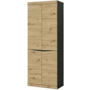 Höffner Aktenschrank  Turino Neo ¦ holzfarben ¦ Maße (cm): B: 75,8 H: 196,5 T: 39.9