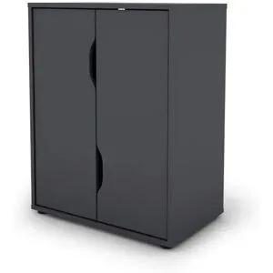 by Living Büroschrank  Belfast ¦ grau ¦ Maße (cm): B: 60 H: 76,5