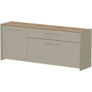 Wohnwert Hängeschuhschrank  Azzura ¦ beige ¦ Maße (cm): B: 145 H: 59 T: 35.0