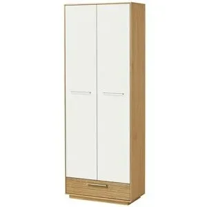 Höffner Dielenschrank  Longo ¦ weiß ¦ Maße (cm): B: 72 H: 193 T: 37.0