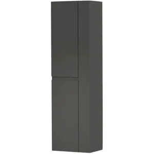 Wohnwert Hängeschrank  Leo ¦ grau ¦ Maße (cm): B: 52 H: 182 T: 36.0