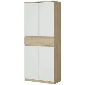 Höffner Schuhschrank  Nardo ¦ weiß ¦ Maße (cm): B: 80,4 H: 191,7 T: 40.0