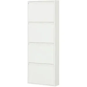 Höffner Schuhkipper  Goito ¦ weiß ¦ Maße (cm): B: 50 H: 135 T: 14.0