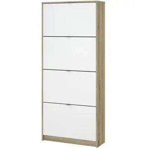 Höffner Schuhkipper  Cisano ¦ weiß ¦ Maße (cm): B: 70,3 H: 162 T: 24.1