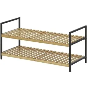 Höffner Schuhregal  Pregasina ¦ holzfarben ¦ Maße (cm): B: 70 H: 32 T: 30.0