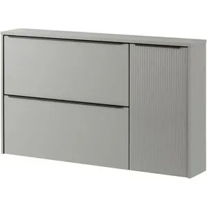 Höffner Hängeschuhschrank  Brera ¦ grau ¦ Maße (cm): B: 137 H: 80 T: 23.0