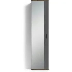 by Living Garderobenschrank  Jakob ¦ grau ¦ Maße (cm): B: 49 H: 196