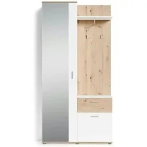by Living Kompaktgarderobe  Jakob ¦ braun ¦ Maße (cm): B: 97 H: 197