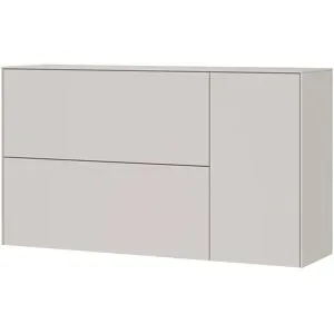 uno Hängeschuhschrank  Lomena ¦ beige ¦ Maße (cm): B: 137 H: 78 T: 41.0