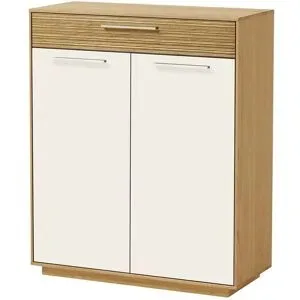 Höffner Schuhschrank  Longo ¦ weiß ¦ Maße (cm): B: 86 H: 103 T: 37.0