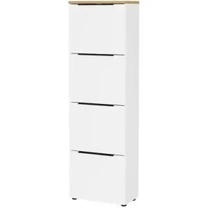 uno Schuhschrak  Groven ¦ weiß ¦ Maße (cm): B: 53 H: 171 T: 30.0