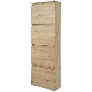 smart Schuhkipper  BEN ¦ holzfarben ¦ Maße (cm): B: 58 H: 176 T: 25.0