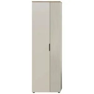 Höffner Garderobenschrank   ¦ creme ¦ Maße (cm): B: 60 H: 190