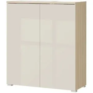 uno Schuhschrank  Bent ¦ beige ¦ Maße (cm): B: 89 H: 105 T: 40.0