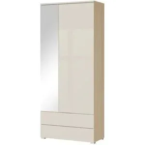 uno Garderobenschrank  Bent ¦ beige ¦ Maße (cm): B: 84 H: 196 T: 40.0