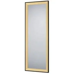Höffner Spiegel 50 x 150 cm Branda ¦ gold ¦ MDF ¦ Maße (cm): B: 2,7 H: 150