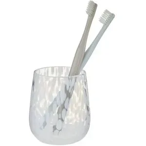 Jette Home Zahnbürstenhalter  Jette ¦ transparent/klar ¦ Glas ¦ Maße (cm): H: 9