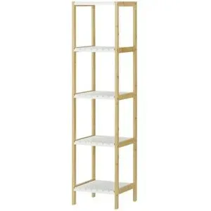 Höffner Badregal  Wielandsee ¦ holzfarben ¦ Maße (cm): B: 34 H: 140 T: 33.0