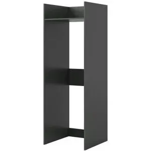 Höffner Waschmaschinenschrank  Frillensee ¦ grau ¦ Maße (cm): B: 66 H: 195