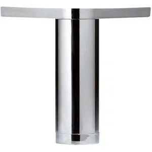 Höffner Fuß-Set   ¦ silber ¦ Maße (cm): H: 10