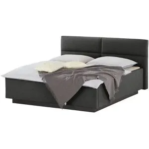 meinBett Polsterbettgestell  Fara ¦ grau ¦ Maße (cm): B: 162 H: 102