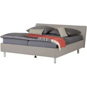 RUF Polsterbett mit Bettkasten Casa ¦ grau ¦ Maße (cm): B: 214 H: 87