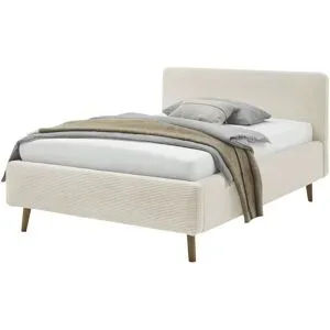 Höffner Polsterbett  Mattis ¦ beige ¦ Maße (cm): B: 161 H: 105