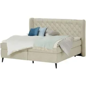 switch Boxspringbett  Madison ¦ beige ¦ Maße (cm): B: 197 H: 122