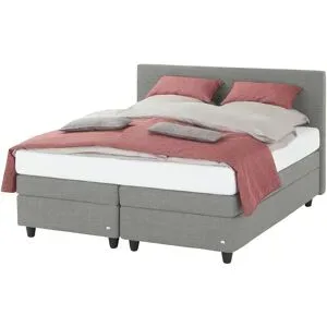 RUF Boxspringbett  Verena ¦ grau ¦ Maße (cm): B: 166 H: 113