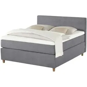 Jette Home Boxspringbett  Jette Flex ¦ grau ¦ Maße (cm): B: 145 H: 120,5