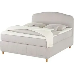 Jette Home Boxspringbett  Jette Cloud ¦ grau ¦ Maße (cm): B: 182 H: 132,5