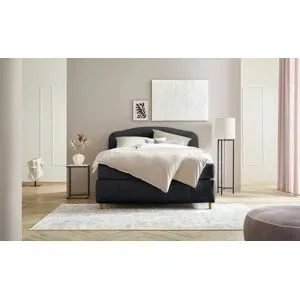 Jette Home Boxspringbett  Jette Cloud ¦ grau ¦ Maße (cm): B: 162 H: 132,5